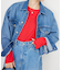 《追加6/一部カラーWEB・店舗限定》miller  SLOBE別注 SHEER RIB クルーネック