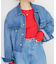 《追加6/一部カラーWEB・店舗限定》miller  SLOBE別注 SHEER RIB クルーネック