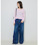 《追加6/一部カラーWEB・店舗限定》miller  SLOBE別注 SHEER RIB クルーネック