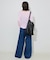 《追加6/一部カラーWEB・店舗限定》miller  SLOBE別注 SHEER RIB クルーネック