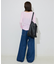 《追加6/一部カラーWEB・店舗限定》miller  SLOBE別注 SHEER RIB クルーネック