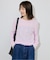 《追加6/一部カラーWEB・店舗限定》miller  SLOBE別注 SHEER RIB クルーネック