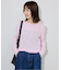 《追加6/一部カラーWEB・店舗限定》miller  SLOBE別注 SHEER RIB クルーネック