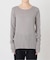 《追加6/一部カラーWEB・店舗限定》miller  SLOBE別注 SHEER RIB クルーネック