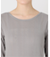 《追加6/一部カラーWEB・店舗限定》miller  SLOBE別注 SHEER RIB クルーネック