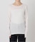 《追加6/一部カラーWEB・店舗限定》miller  SLOBE別注 SHEER RIB クルーネック