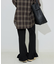 ニットフリルパンツ
