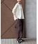パウダーツイルイージーテーパードパンツ
