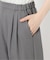 パウダーツイルイージーテーパードパンツ
