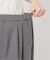 パウダーツイルイージーテーパードパンツ