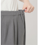 パウダーツイルイージーテーパードパンツ