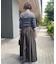 ランダムタックボリュームスカート