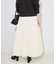 ランダムタックボリュームスカート