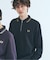 FRED PERRY / フレッドペリー417別注 ハーフジップ リブカラースウェット