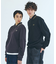 FRED PERRY / フレッドペリー417別注 ハーフジップ リブカラースウェット