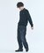 FRED PERRY / フレッドペリー417別注 ハーフジップ リブカラースウェット