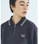 FRED PERRY / フレッドペリー417別注 ハーフジップ リブカラースウェット
