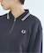 FRED PERRY / フレッドペリー417別注 ハーフジップ リブカラースウェット