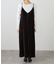 ベロアキャミワンピース