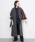 souple wool ダブルフェイスロングコート