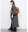 souple wool ダブルフェイスロングコート