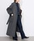 souple wool ダブルフェイスロングコート