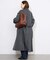 souple wool ダブルフェイスロングコート