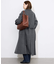souple wool ダブルフェイスロングコート