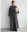 souple wool ダブルフェイスロングコート