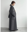 souple wool ダブルフェイスロングコート