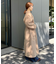 souple wool ダブルフェイスロングコート