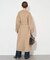 souple wool ダブルフェイスロングコート