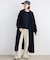 souple wool ダブルフェイスロングコート
