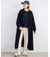 souple wool ダブルフェイスロングコート