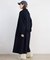 souple wool ダブルフェイスロングコート