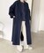 souple wool ダブルフェイスロングコート