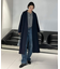 souple wool ダブルフェイスロングコート