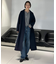 souple wool ダブルフェイスロングコート