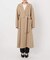 souple wool ダブルフェイスロングコート