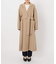 souple wool ダブルフェイスロングコート