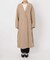 souple wool ダブルフェイスロングコート