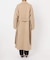 souple wool ダブルフェイスロングコート