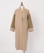 souple wool ダブルフェイスロングコート