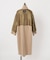 souple wool ダブルフェイスロングコート