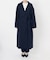 souple wool ダブルフェイスロングコート