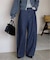 《4サイズ展開》LE DENIM PEG カーブワイドデニム