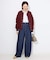 《4サイズ展開》LE DENIM PEG カーブワイドデニム