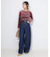 《4サイズ展開》LE DENIM PEG カーブワイドデニム
