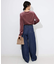 《4サイズ展開》LE DENIM PEG カーブワイドデニム