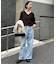 LEE/リー SLOBE別注 タックワイドデニム
